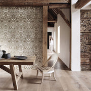 Morris and Co Tapet Pure Lodden Taupe Gold