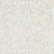Morris and Co Tapet Pure Sunflower Chalk Silver
