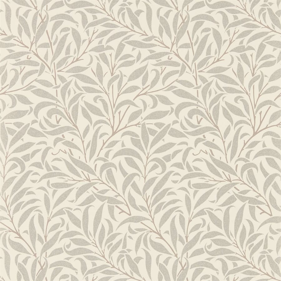 Morris and Co Tapet Pure Willow Bough Ecru Silver
