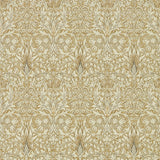 Morris and Co Tapet Snakeshead Gold Linen