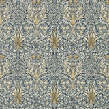 Morris and Co Tapet Snakeshead Indigo Cumin