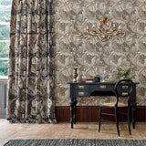 Morris and Co Tyg Acanthus Slate Blue Thyme