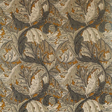 Morris and Co Tyg Acanthus Mustard Grey