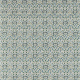 Morris and Co Tyg Little Chintz Blue Fennel