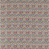 Morris and Co Tyg Little Chintz Indigo Carmine