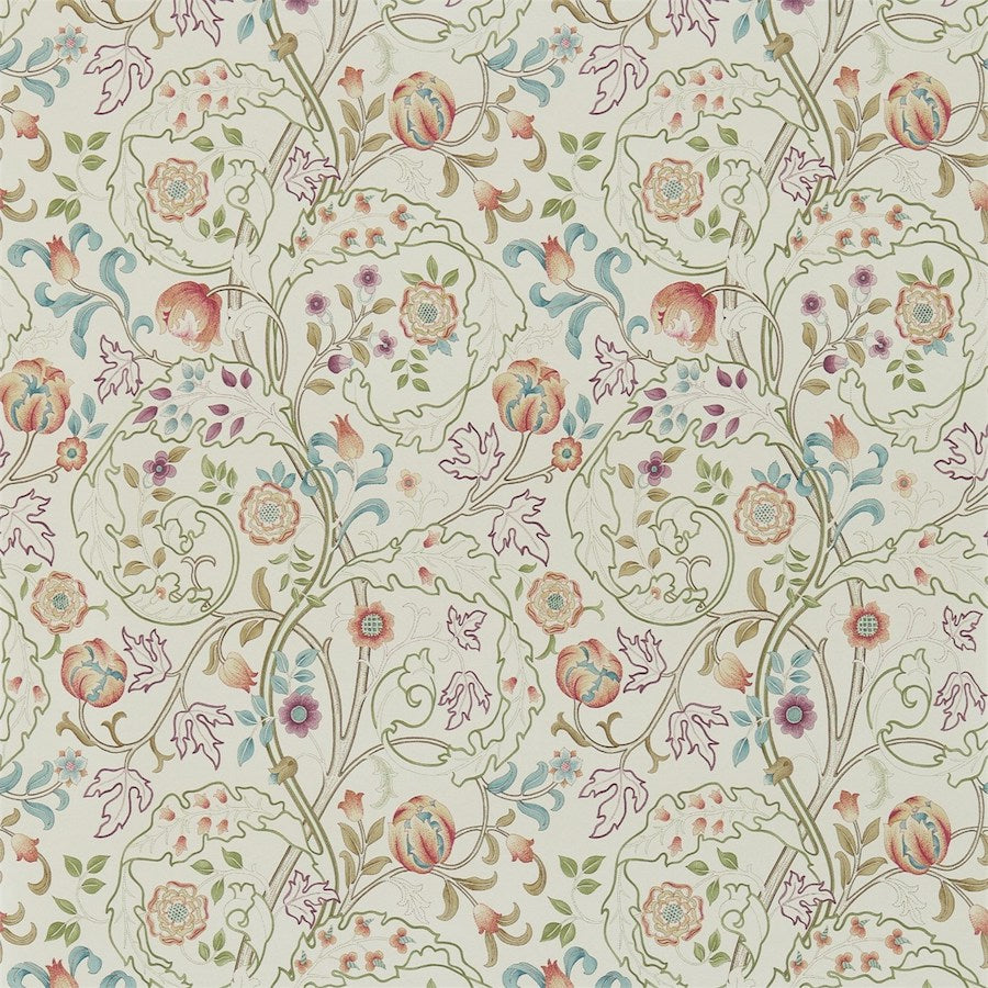 Morris and Co Tapet Mary Isobel Rose Artichoke