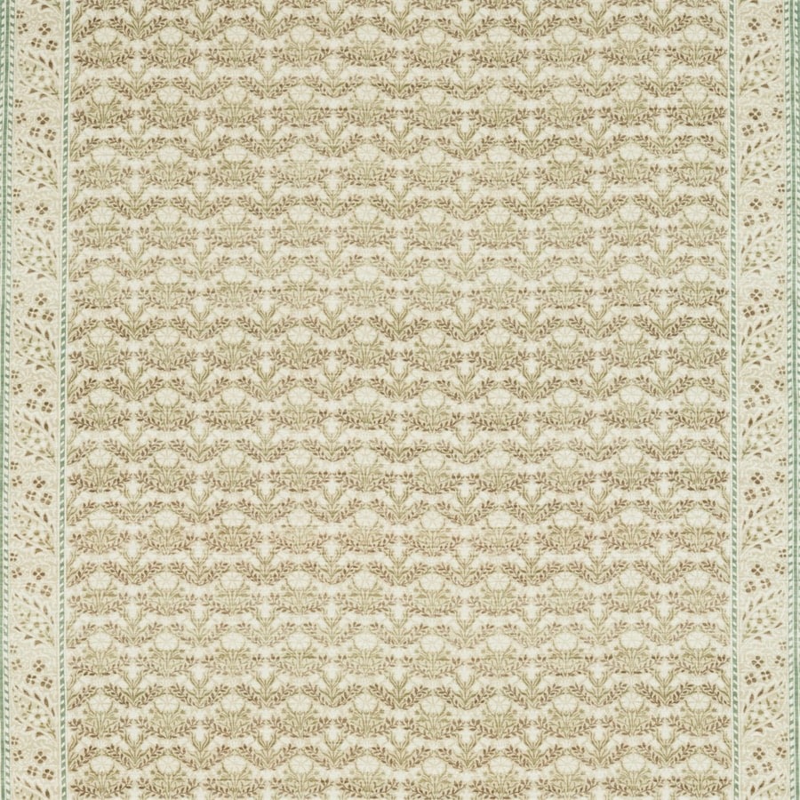Morris and Co Tyg Morris Bellflowers Fennel Grey