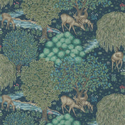 Morris and Co Tapet The Brook Dark Blue