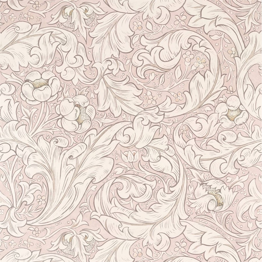 Morris and Co Tapet Pure Bachelors Button Faded Sea Pink