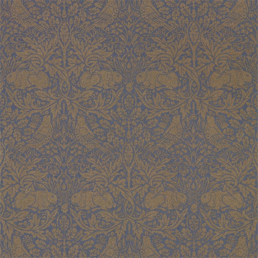 Morris and Co Tapet Pure Brer Rabbit Ink Gold