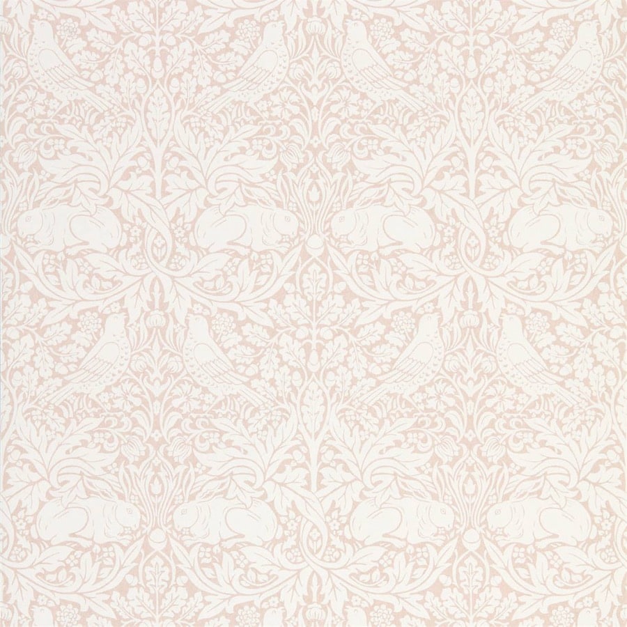 Morris and Co Tapet Pure Brer Rabbit Faded Sea Pink