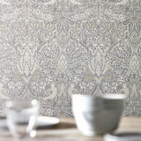 Morris and Co Tapet Pure Dove & Rose White Clover
