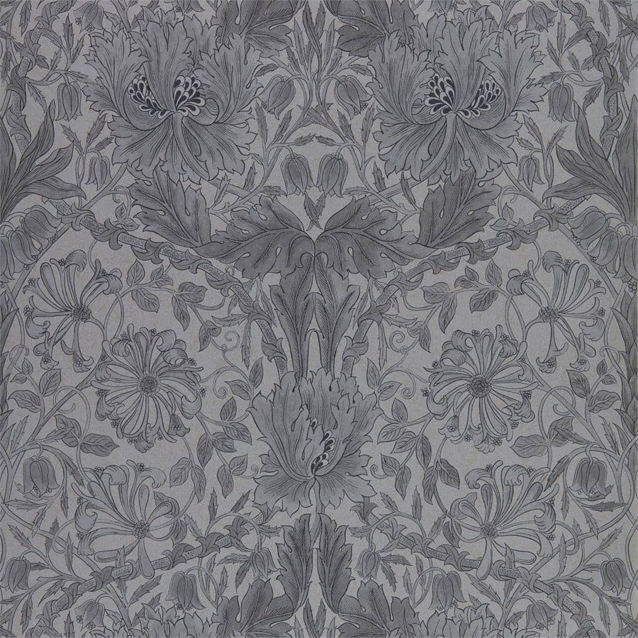 Morris & Co Pure Honeysuckle & Tulip Tapet