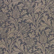 Morris and Co Tapet Pure Thistle Black Ink