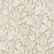 Morris and Co Tapet Pure Thistle (Beaded) Gilver