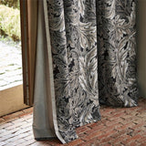 Morris and Co Tyg Pure Acanthus Weave Inky Grey