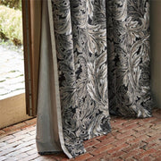 Morris and Co Tyg Pure Acanthus Weave Inky Grey