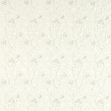 Morris and Co Tyg Pure Arbutus Embroidery White Clover