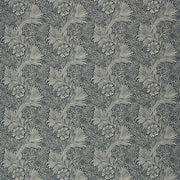 Morris and Co Tyg Pure Marigold Print Black Ink