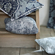 Morris and Co Tyg Pure Marigold Print Linen Oyster