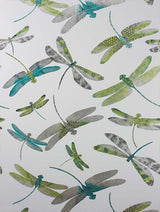 Osborne and Little Tapet Dragonfly Dance Jade Kiwi