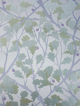 Osborne and Little Tapet Feuille De Chene Lavender