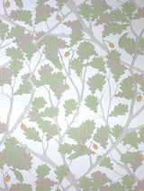 Osborne and Little Tapet Feuille De Chene Ivory Pist