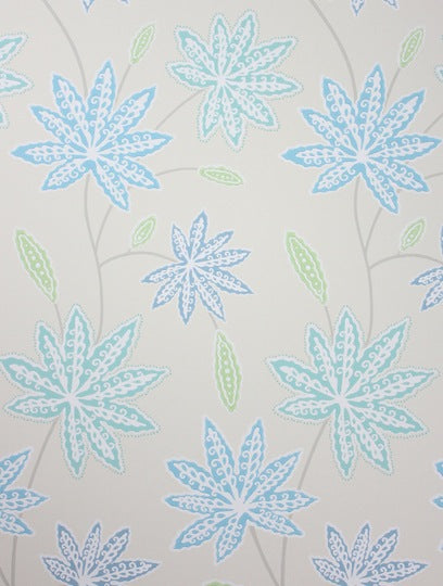 Osborne and Little Tapet Chenar Aqua Turquoise