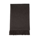 Johnstons Of Elgin Pläd Plain Cashmere Charcoal