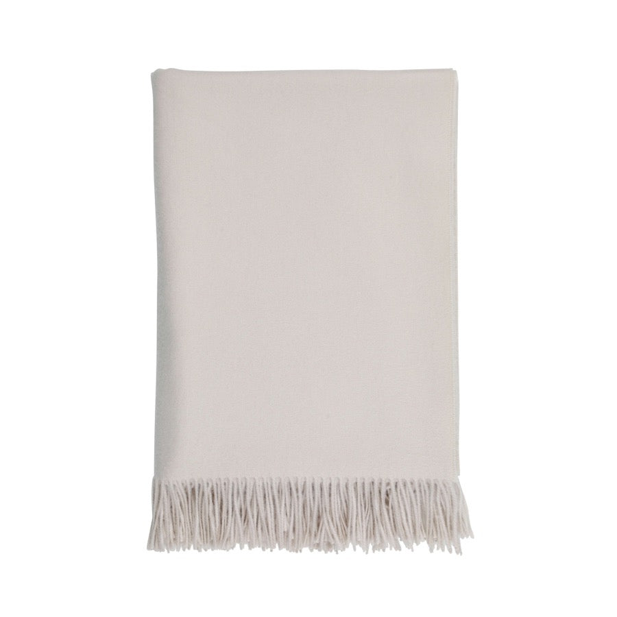 Johnstons Of Elgin Pläd Plain Cashmere Natural