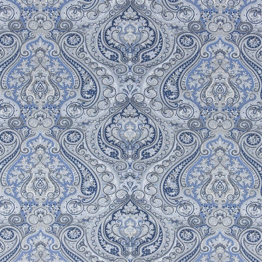 Ladda upp bild till gallerivisning, Ralph Lauren Home Tyg Ashbourne Paisley Blue
