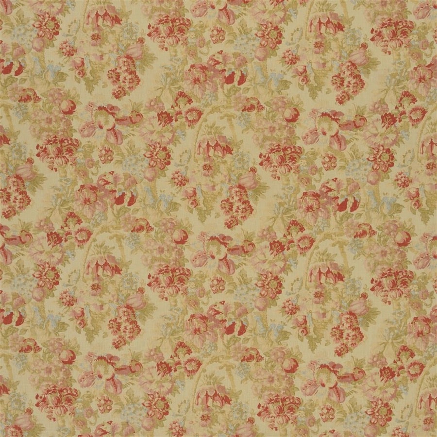Ralph Lauren Home Tyg Gardiners Bay Floral Vintage Linen