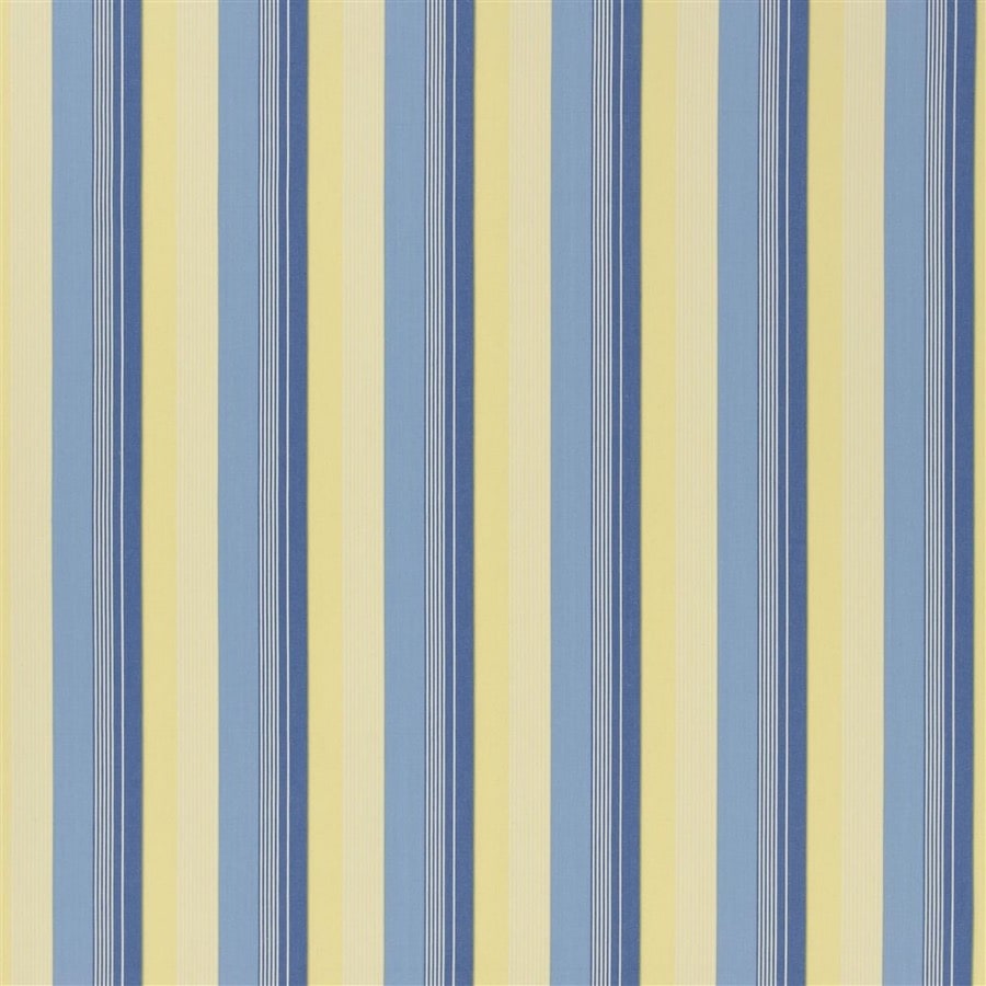 Ladda upp bild till gallerivisning, Ralph Lauren Home Tyg Greenport Stripe Blue Cream
