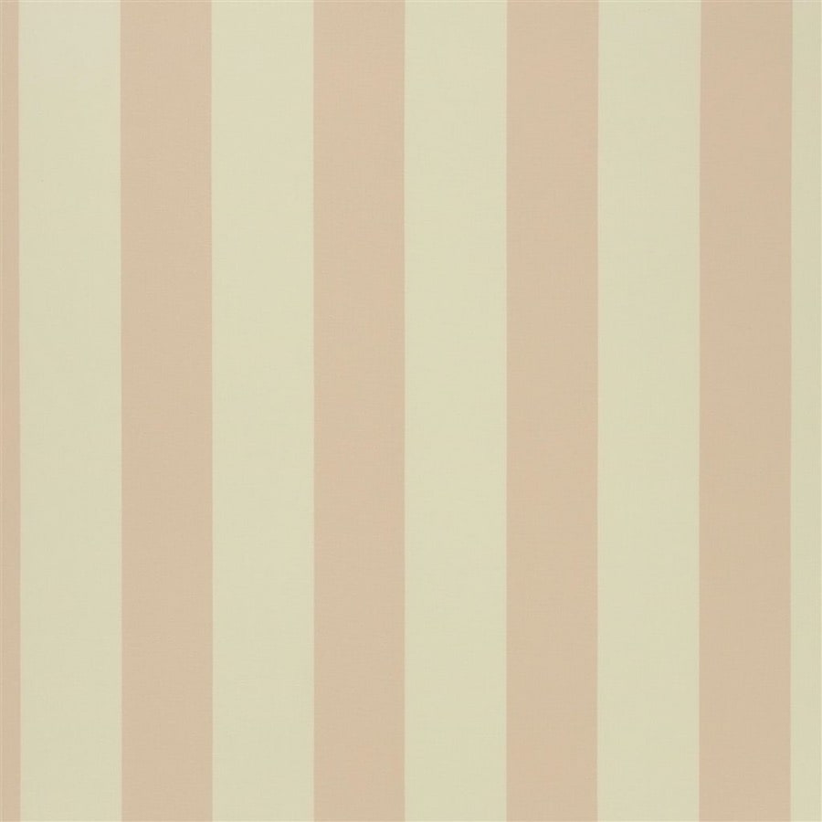 Ralph Lauren Home Tyg Monroe Stripe Pink Cream