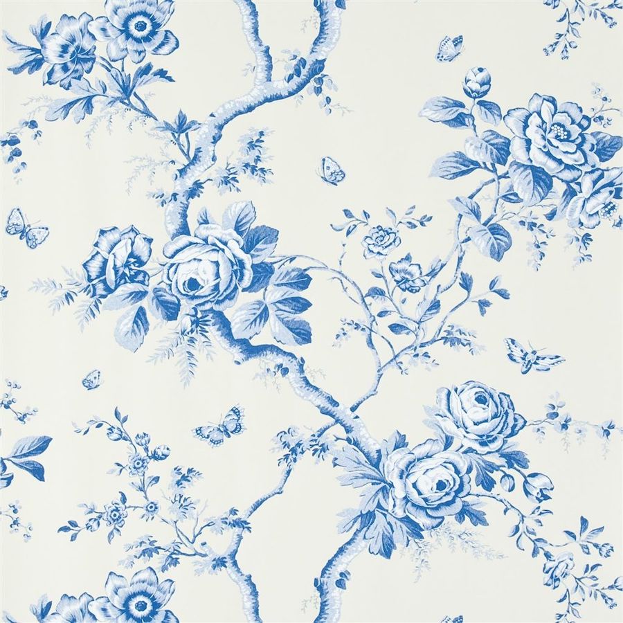 Lade das Bild in den Galerie-Viewer, Ralph Lauren Home Tapet Ashfield Floral Delft
