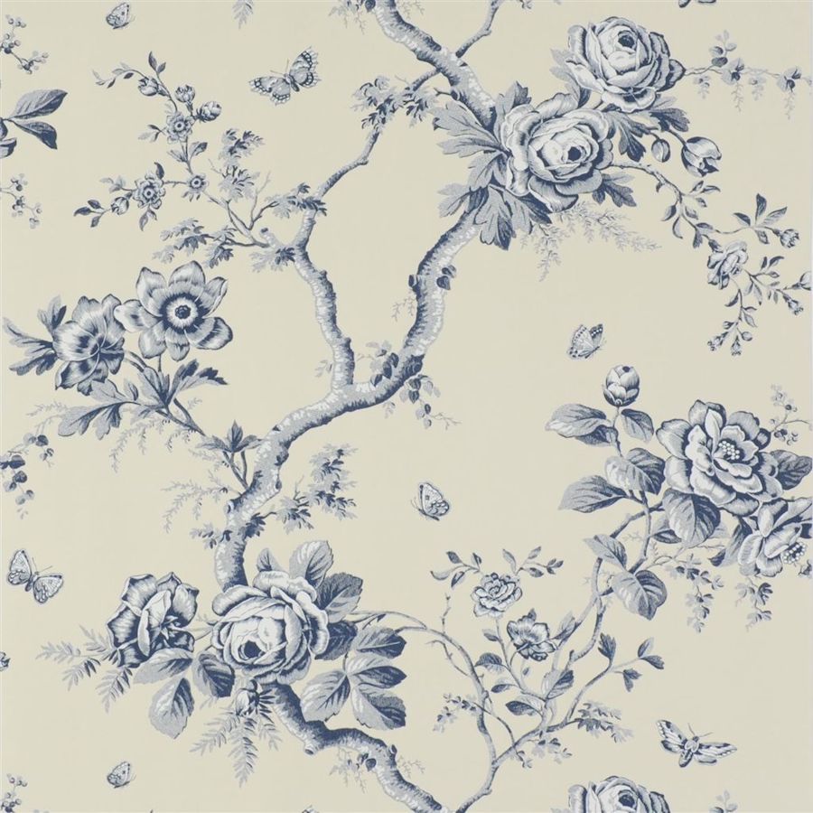 Ralph Lauren Home Tapet Ashfield Floral Sapphire