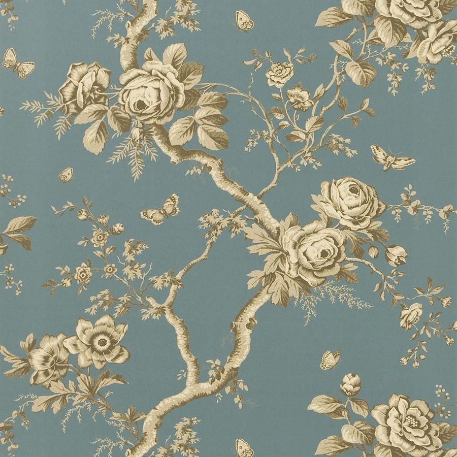 Ralph Lauren Home Tapet Ashfield Floral Tourmaline