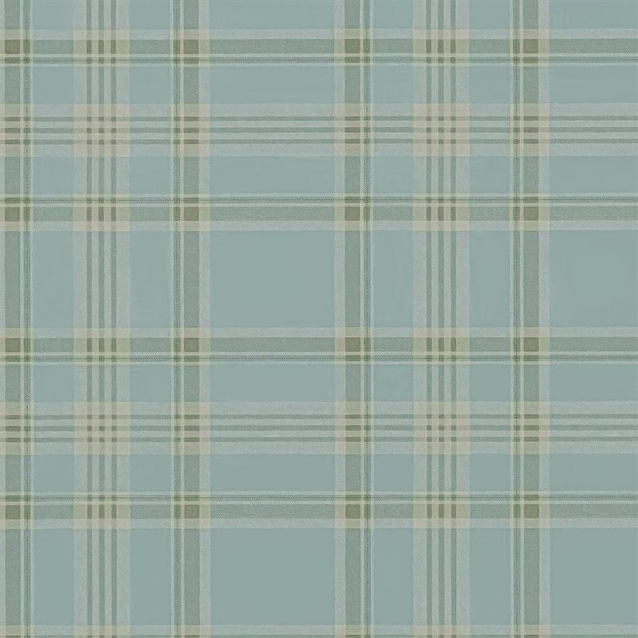 Ralph Lauren Home Tapet Deerpath Trail Plaid Mist