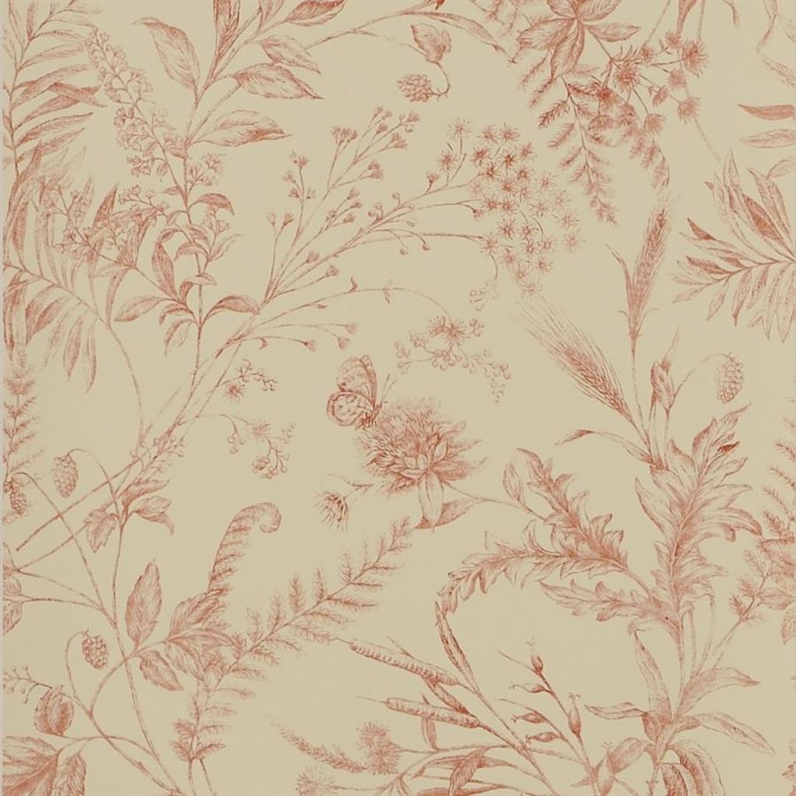 Ralph Lauren Home Tapet Fern Toile Vintage Tea