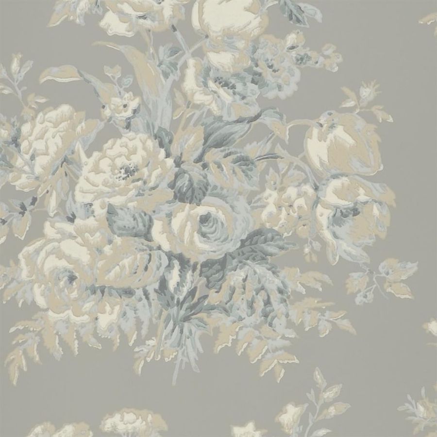 Ralph Lauren Home Tapet Francoise Bouquet Slate