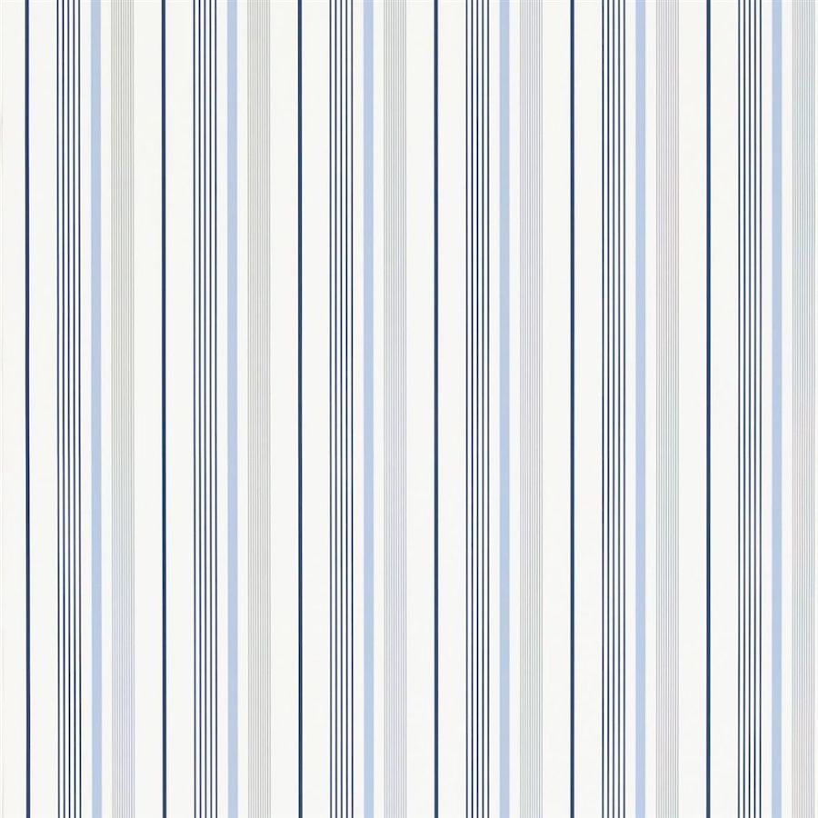 Ralph Lauren Home Tapet Gable Stripe French Blue