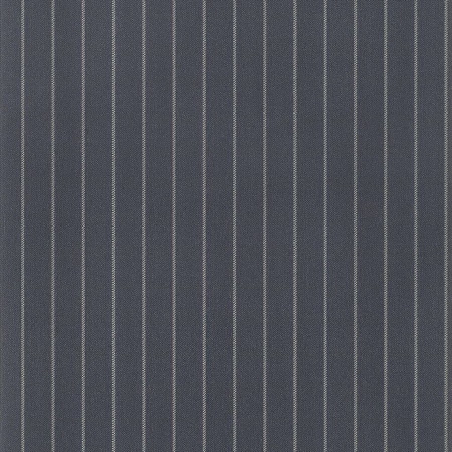 Lataa kuva Galleria-katseluun, Ralph Lauren Home Tapet Langford Chalk Stripe Navy
