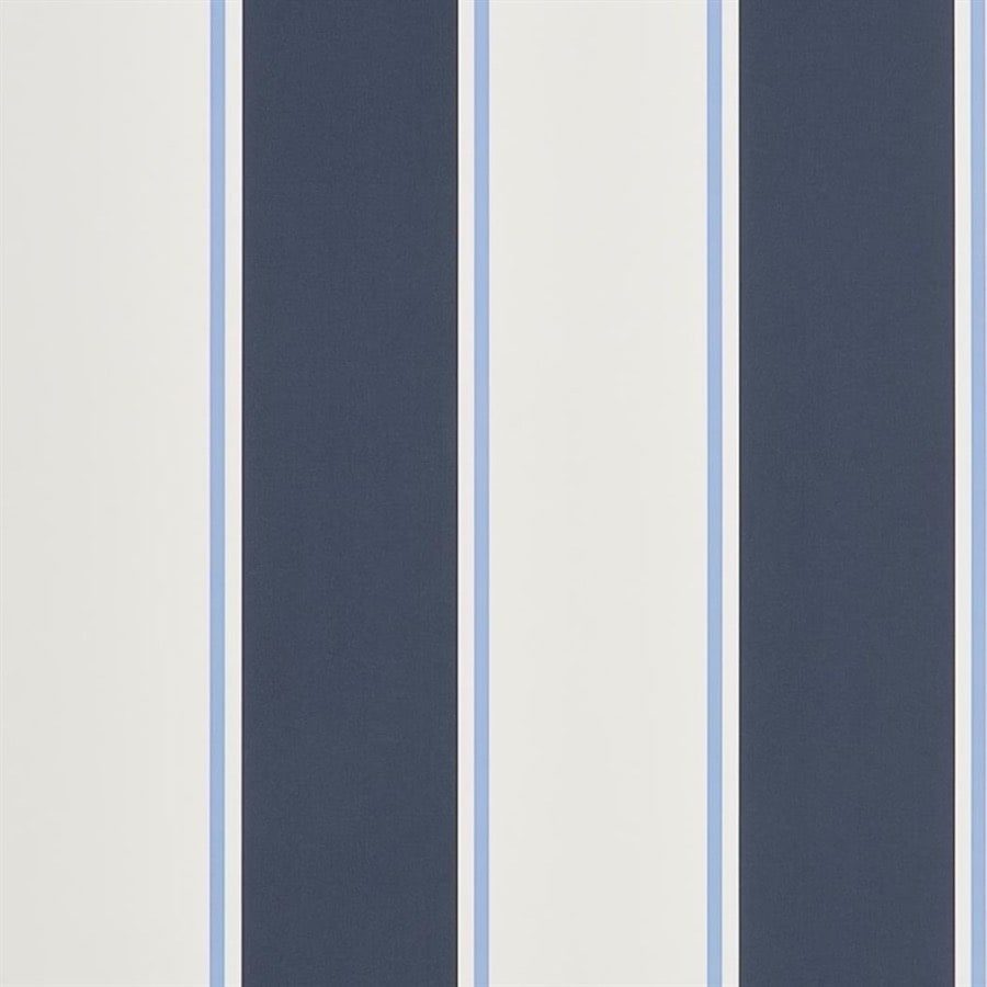 Lade das Bild in den Galerie-Viewer, Ralph Lauren Home Tapet Mapleton Stripe Midnight
