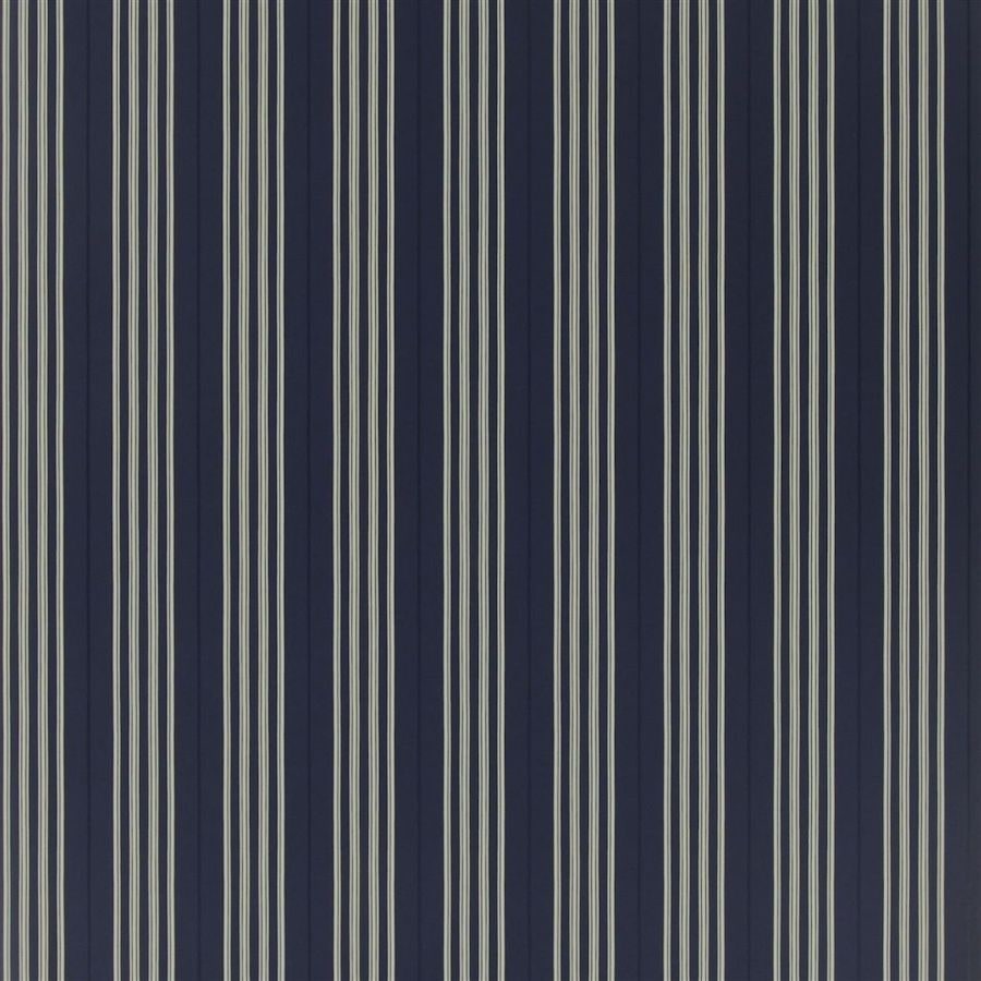 Ralph Lauren Home Tapet Palatine Stripe Midnight
