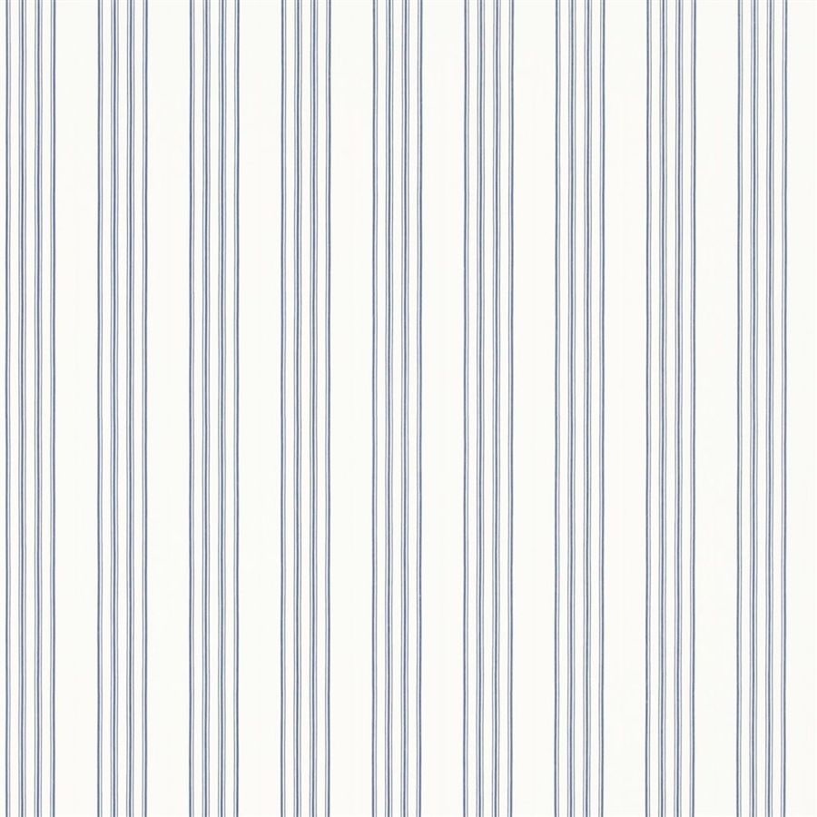 Ralph Lauren Home Tapet Palatine Stripe Porcelain Blue