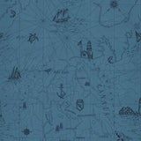 Ralph Lauren Home Tapet Searsport Map Atlantic