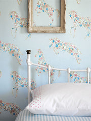 Sanderson Tapet Pretty Ponies Pink/Vanilla