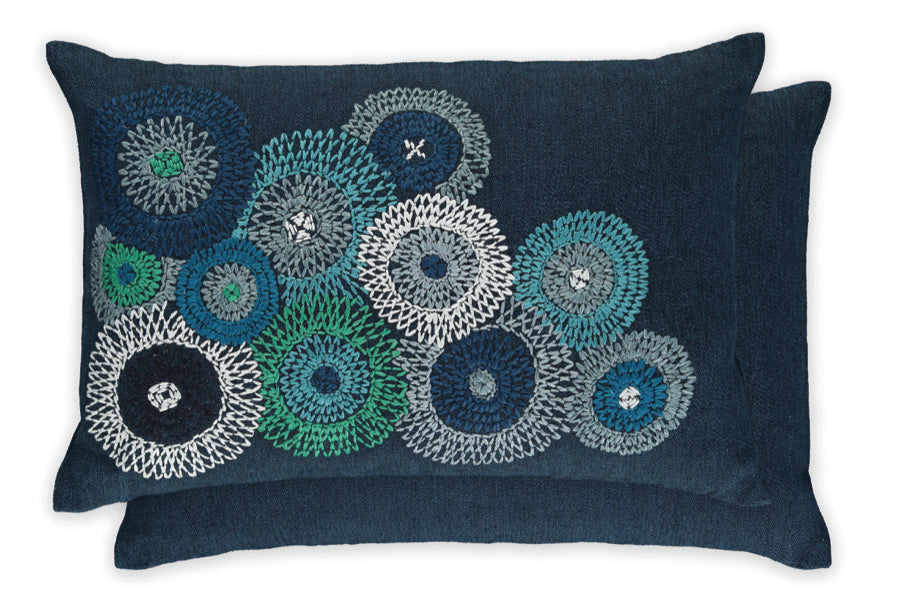 Eliana 60X40 Cushion Indigo