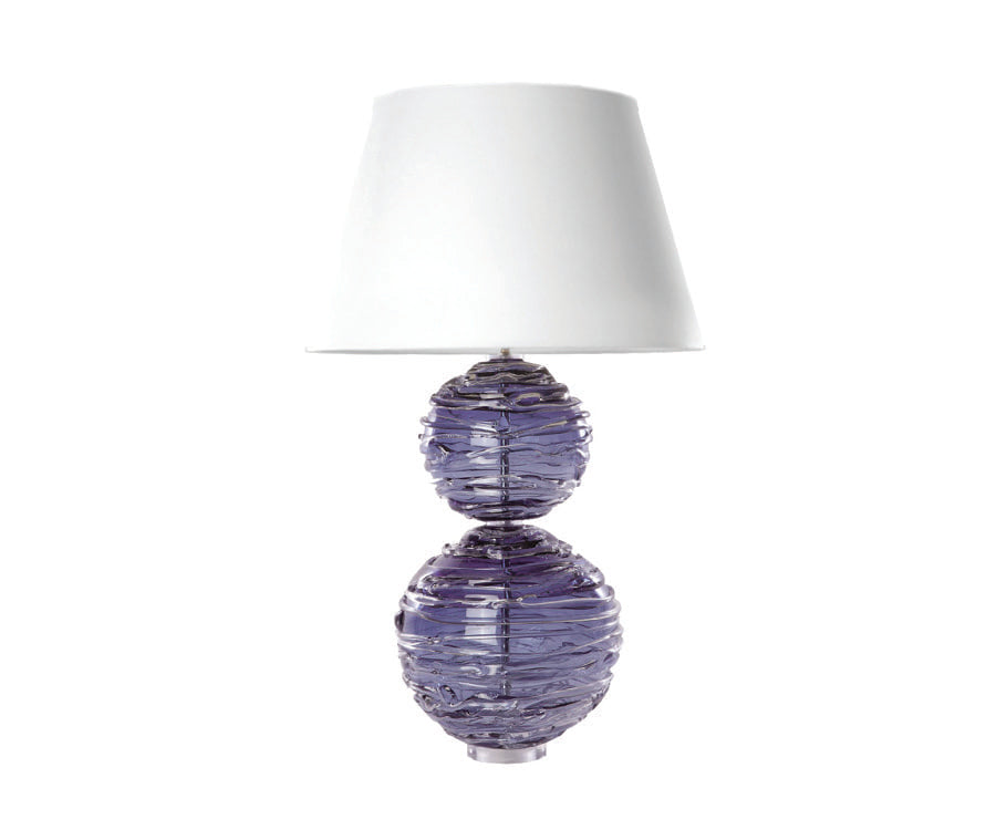 Load image into Gallery viewer, Alfie Table Lamp Amethyst
