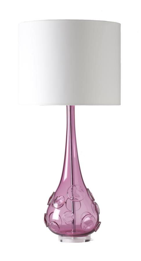Load image into Gallery viewer, Sebastian Table Lamp Gold Ruby
